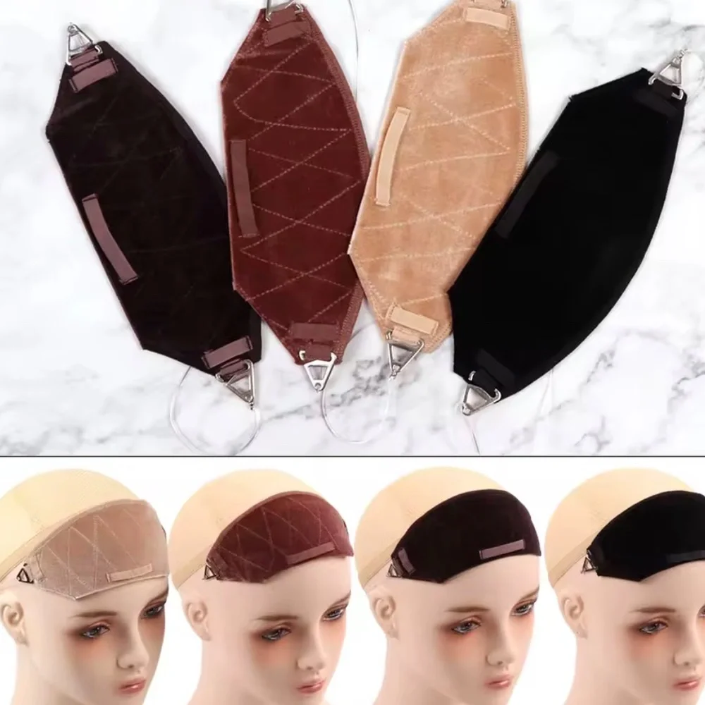 1Pcs Velvet Wig Grip Band For Wig, Hair Topper,  Comfortable.